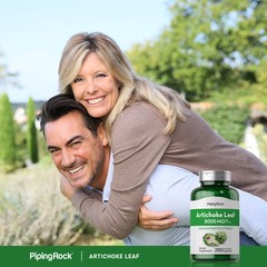 Artichoke Leaf Extract | 200 Capsules | 8000mg | Non-GMO | by Piping Rock