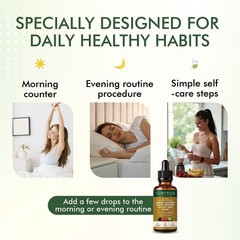 7-Herb Alcohol-Free Wormwood Drops, 2 Fl Oz | Digestive Wellness, Herbal Extract