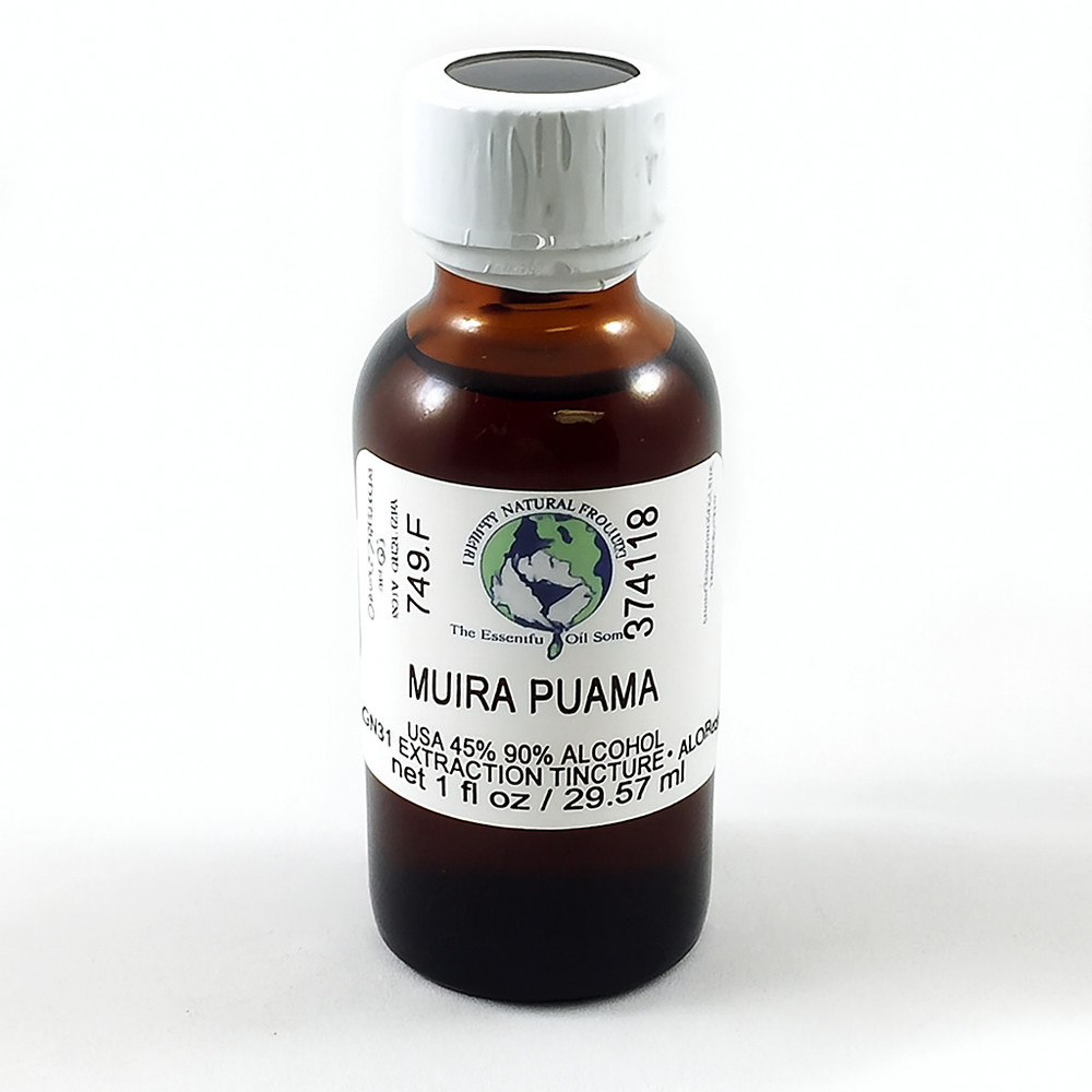 Muira Puama Herbal Tincture, 1 fl oz – Premium Energy & Vitality Support