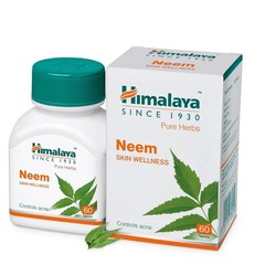 Himalaya Neem Tablets Herbal Skin Wellness Support 180 Tabs Pack of 3