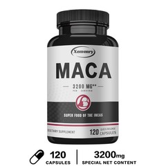 Maca Capsules 3200mg – Testosterone Boost,Endurance Enhancement,High Efficiency