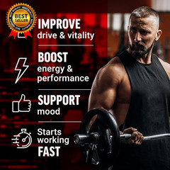 Yohimbine Supplement for Men Yohimbe Bark Extract with Superior Absorption
