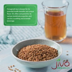 Organic Fenugreek Seeds 1 Pound – Methi for Cooking, Sprouting & Beauty Care
