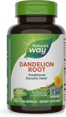 Dandelion Root 1,575 mg per serving Non-GMO Nature’s Way Gluten Free Vegetarian