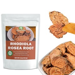 Natural Dried Rhodiola Rosea Root for Tea- 3.5 oz, Cut & Sifted, 2.5 Ounces