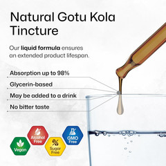 ® Сentella Asiatica (Gotu Kola)- Liquid Drops Gotu Kola Extract 685 Mg/Serving 2