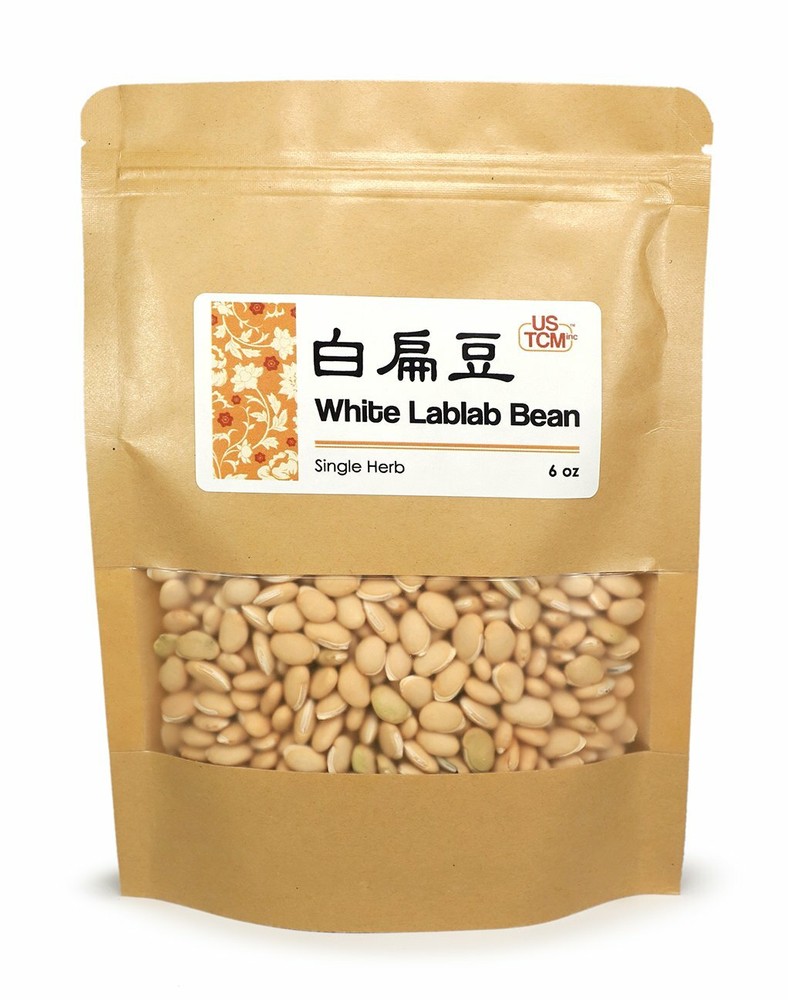 White Lablab Bean Bai Bian Dou 白扁豆 6oz