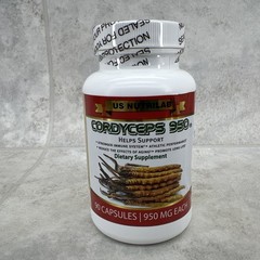 Cordyceps 950 USDA Organic – 90 capsules (950 mg) – Made in USA -01/2029