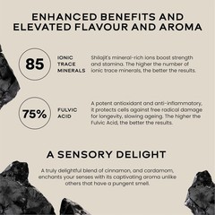Pure 100% Himalayan Shilajit, Soft Resin, Organic, Extremely Potent, Fulvic Acid
