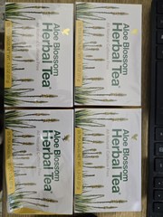 4 Forever Aloe Blossom Herbal TEA (25 bags each) Exp 06/2028