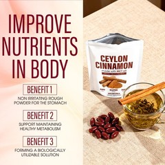 Ceylon Cinnamon Capsules, 𝟳𝟮𝟬𝟬𝙢𝙜 1 Count (Pack of 1)