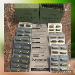 2 BOXES🌿IAM Worldwide Amazing Barley CAPSULE ( 200 Capsules) DISTRIBUTOR