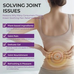 Rapid Relief Muscle Therapy Gel Soothes knees, lumbar, neck, hands, and feet