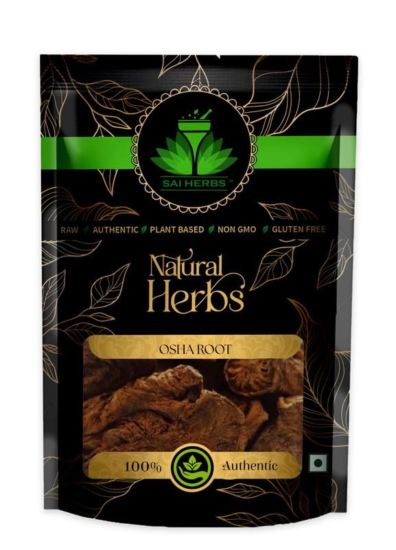 SAI HERBS Osha Root – Ligusticum Porteri – Bear Root – Pure & Natural