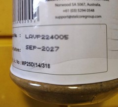 Bixa Botanical Lavender Flower Powder 7oz. Exp: 09/2027