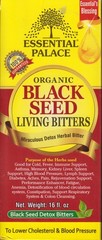 Organic Black Seed Bitter 5 In 1 Glass Bottle 16oz By E.S.P