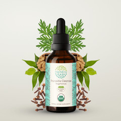 HerbEra Parasitix Cleanse Alcohol-FREE Tincture. Purge Formula