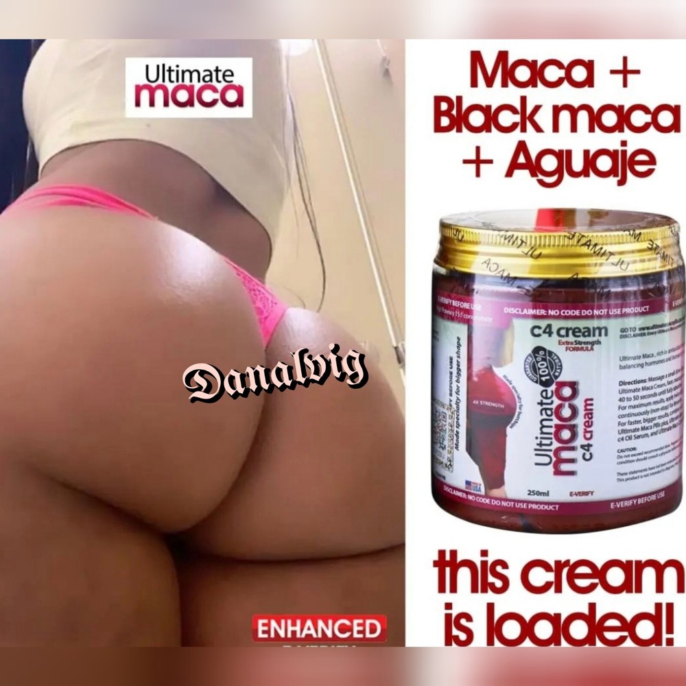 Ultimate Maca natural sexy curves C4 CREAM X 1💯 satisfaction!. 250ml x1