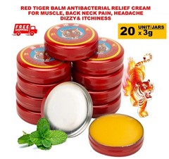 20X Tiger Balm Antibacterial Relief Cream – Muscle Back Neck Pain Headache Itchy