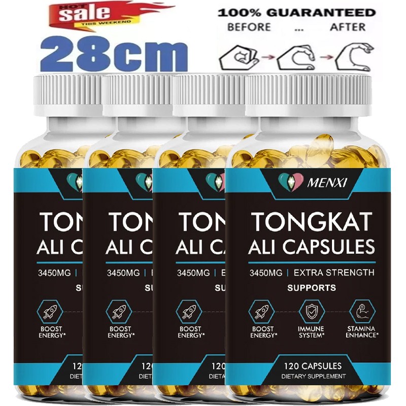 #1 BEST-MALE ENLARGER THICKER LONGER BIGGER 4″ GROWTH ENLARGEMENT CAPSULES