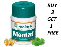 Himalaya Mentat 60 Tablets Pack Free Worldwide Shipping BUY 3 GET 1 FREE