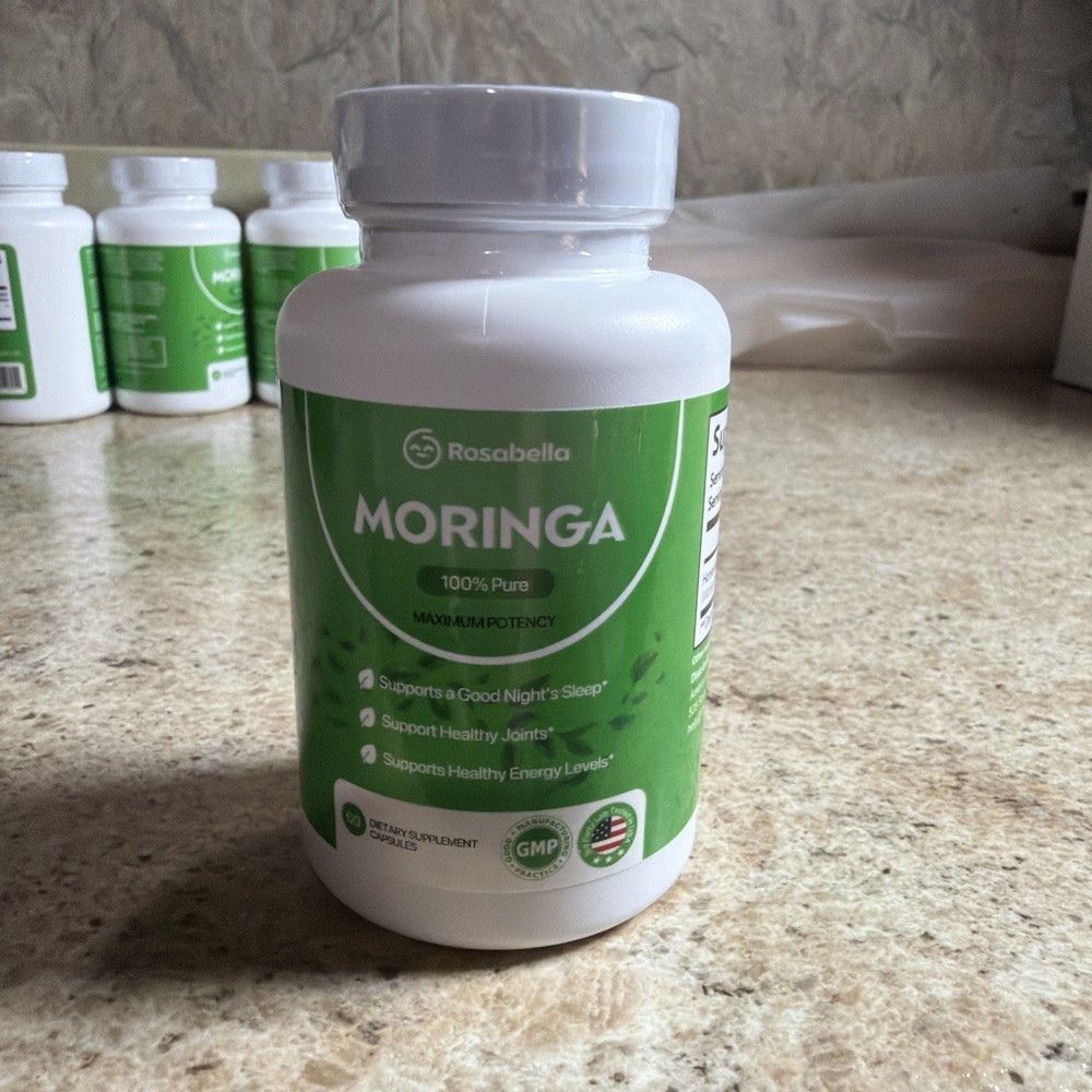 Moringa Powder Capsules Pure Nutrient-Rich Moringa Powder A Natural Green A1