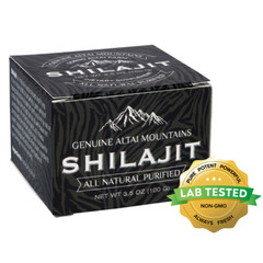 Pure Shilajit Resin 3.5oz/100g, 660 Servings – Potent Organic Fulvic Acid