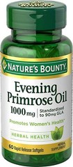 Nature’s Bounty Evening Primrose Oil 1000 mg – 60 Softgels Long Expiry