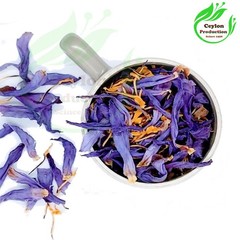 Blue Lotus Flower Dried Organic Tea cut(1-2mm) Nymphaea caerulea.Blue Water