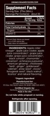 VIM & VIGOR CERTIFIED ORGANIC ALL NATURAL HERBAL DAILY HEALTH TONIC (3 – 32 OZ.)