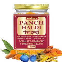 Pancham Haldi 120g 5 Turmeric Blend No Colors or Flavors