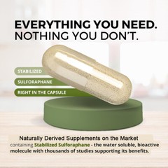 Broccoli Sulforaphane Capsules 660mg – Good for Heart Health and Brain Health