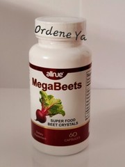 2 Mega Beets Super Food Capsulas Energy Beetroot Bones Antioxidant Remolacha