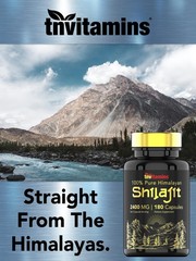 tnvitamins Shilasjit Capsules 2400 MG – 180 | 180 Count (Pack of 1)