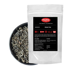 Patil Foods Green Tea Loose Leaves , 100% Herbal With Health Benefits