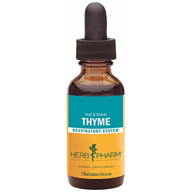 Herb Pharm Certified Organic Thyme Extract 4 Respiratory Support,1Oz