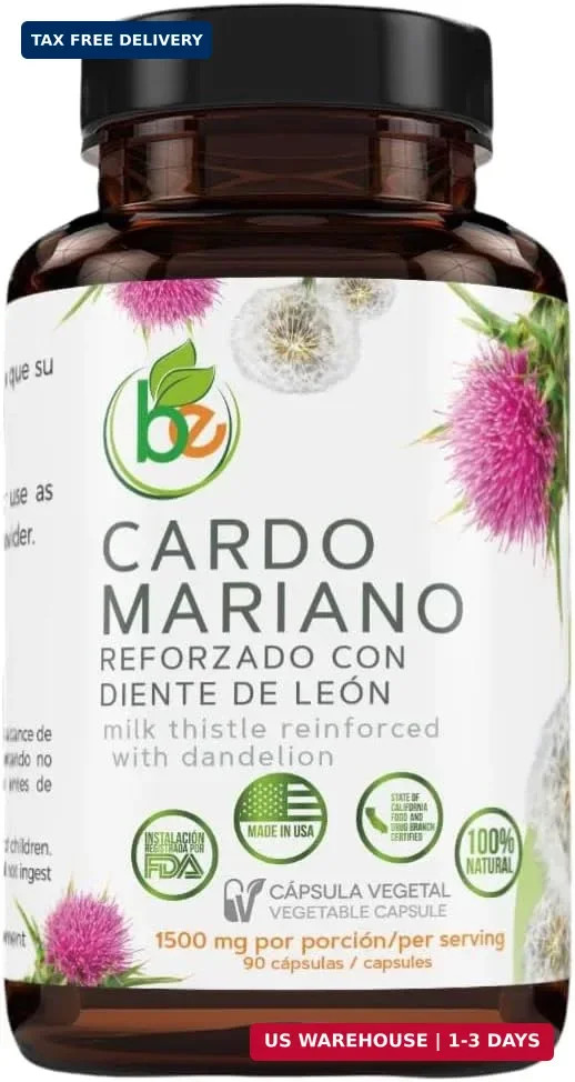 Cardo Mariano reforzado con diente Leon (Milk Thistle Reinforced w/Dandelion) 90