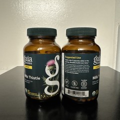 Gaia Herbs Milk Thistle, Liver & Cleanse Support. 240 Vegan Capsules
