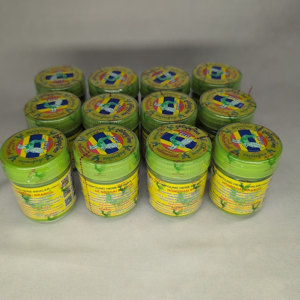 Traditional Thai Herbal Inhaler Formula 12 Pk USA Shipping FAST
