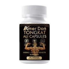 3450mg TongkatAli Extract 200:1 Strong Natural Testosterone Booster 60-180 Caps
