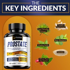 Prostate – Stinging Nettle, Saw Palmetto, Beta-Sitosterol – Urinary Tract Health
