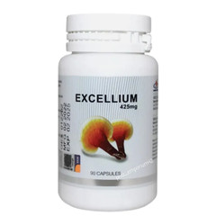 1 Bottle Gano Excel Excellium 90 Capsules Ganoderma Lucidum Lingzhi Reishi