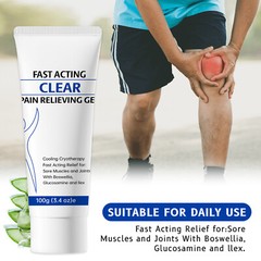 1-5X ClearZal SoreMuscles Relieving Gel FastActing Cooling made for Pain and …