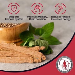 Red Panax Ginseng Powder 4oz – Natural Ginsenosides, Supports Energy, Mood, Vita