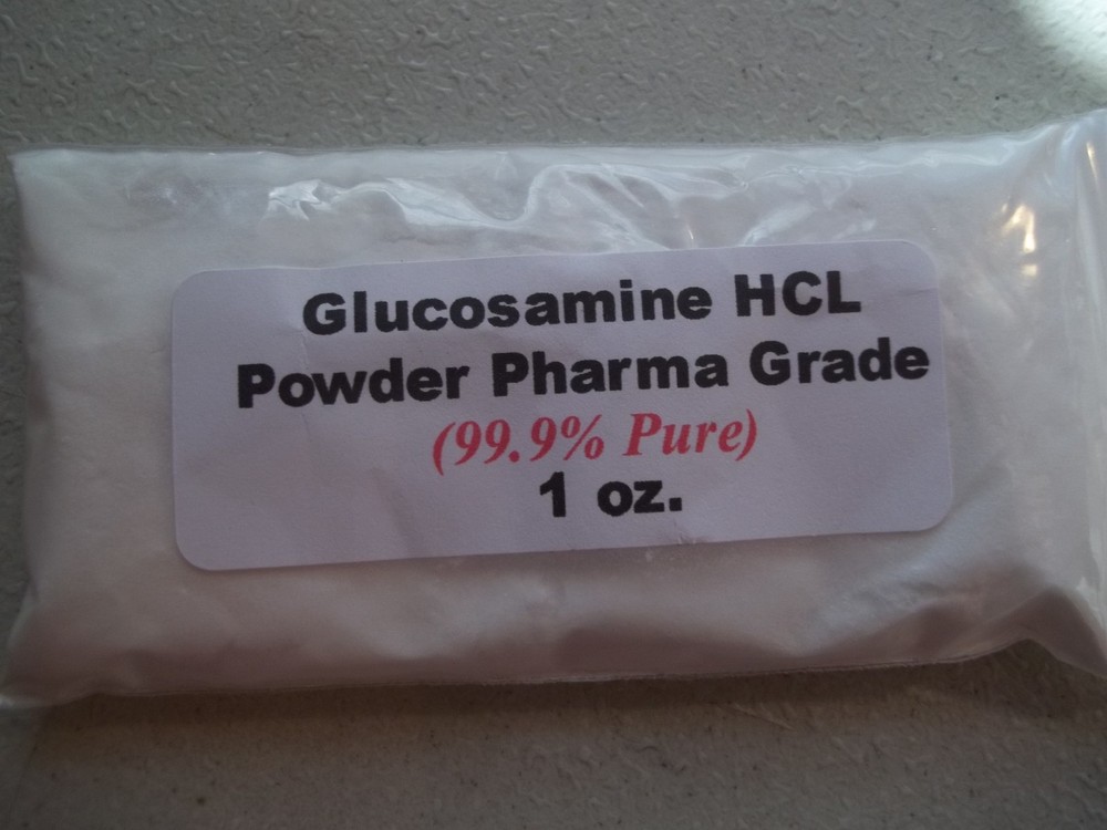 1 oz. Glucosamine HCL Powder (99.9% Pure) Pharmaceutical Grade