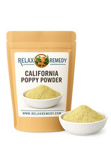 California Poppy Powder – 100% Pure, Non-GMO Eschscholzia Californica, Calming