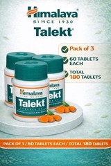 Himalaya Talekt Tablets Pack of 3 | 180 Tabs | Herbal | Free Shipping exp 04/28