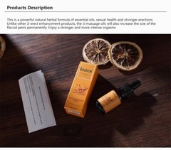 10ml Portable Men’s Massage Oil Professional Natural Herbal Male Care Supplies