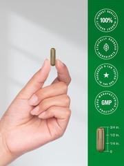 Chamomile Capsules | 1100mg | 200 Count | Non-GMO, Gluten Free | by Horbaach