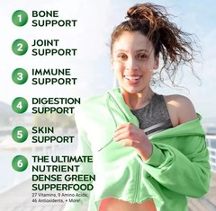 Natural Moringa Powder Caps,Sleep Health Energ Health of Pure Nutrient-60 Caps